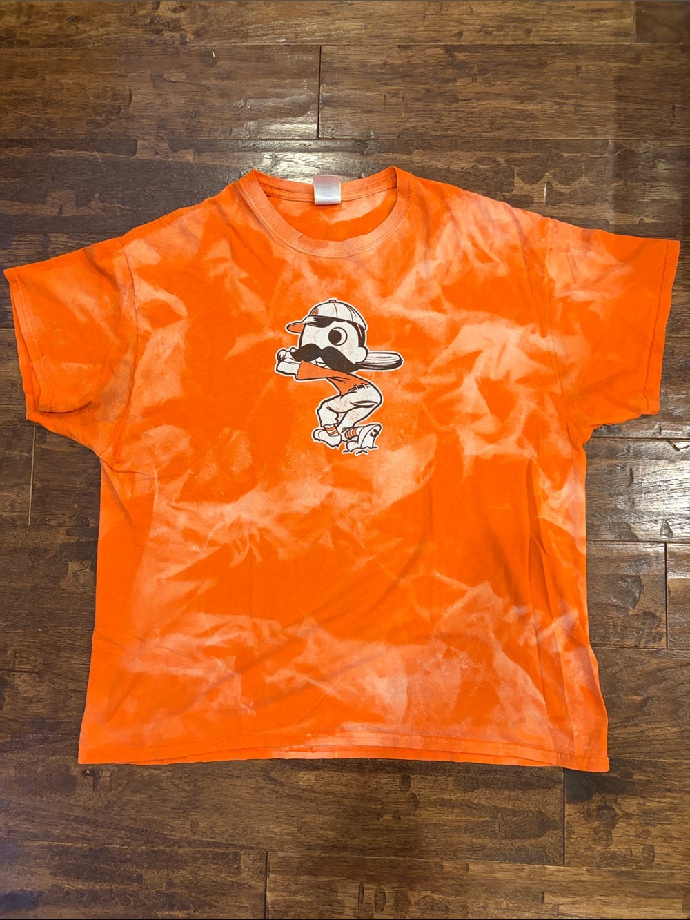 Vintage Natty Boh Tie-Dye Baseball Graphic Tee